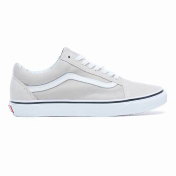 Vans Old Skool - Miesten Tennarit - Hopea Valkoinen